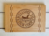 Custom Farmhouse Cutting Board "Welcome to Our Coop"
