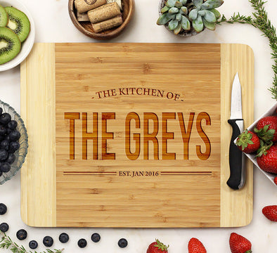 Cutting Board "The Kitchen Of"