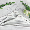 Personalized Wedding Hangers - Bride, Maid Of Honor, Mother Of Bride