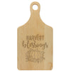 Paddle Cutting Board, "Harvest Blessings"
