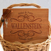 "Wallenstein Filigree Design" Cutting Board & Key Chains