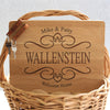 "Wallenstein Filigree Design" Cutting Board & Key Chains