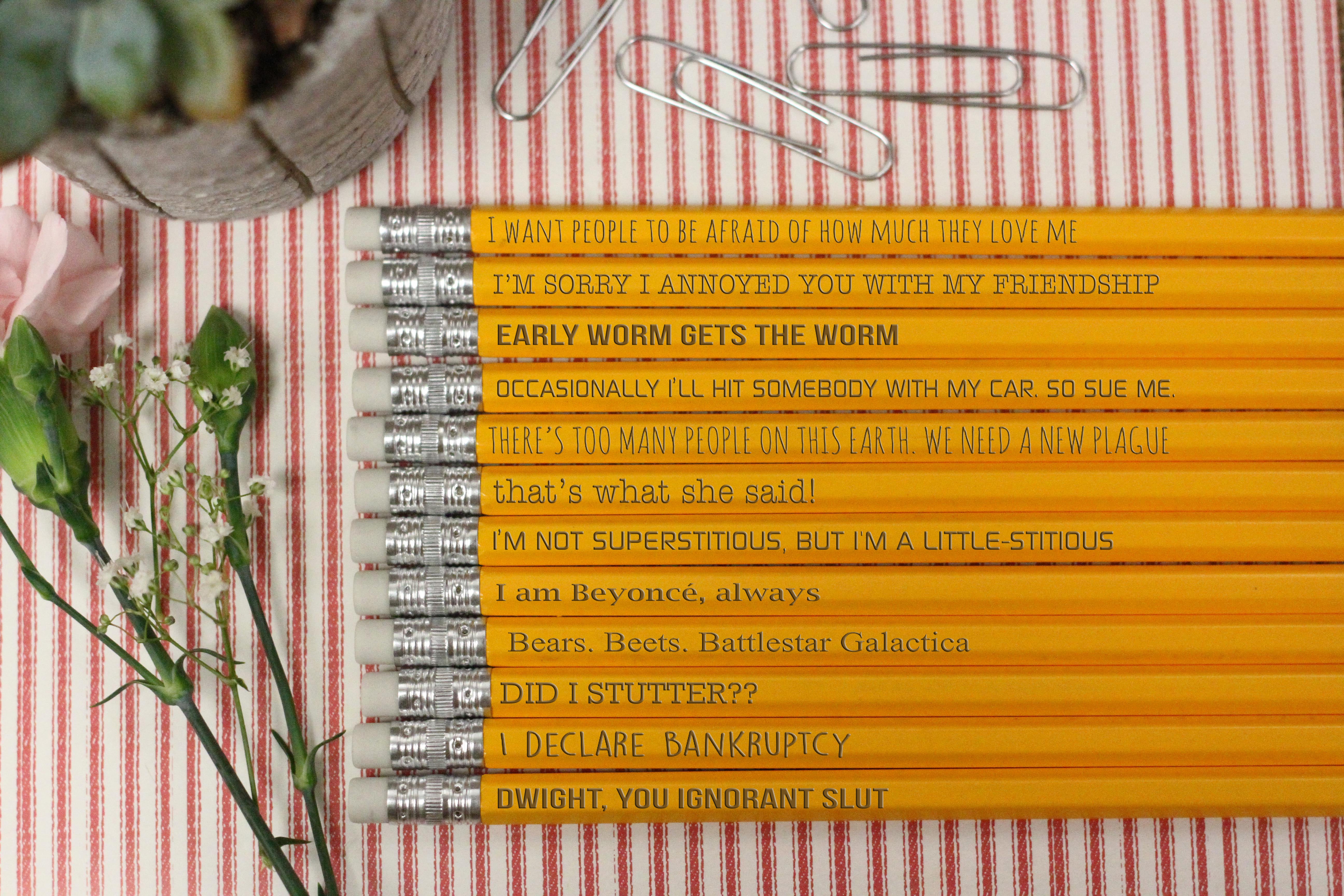 Class Rules Pencils, Teacher Pencils, Classroom Rules Pencils