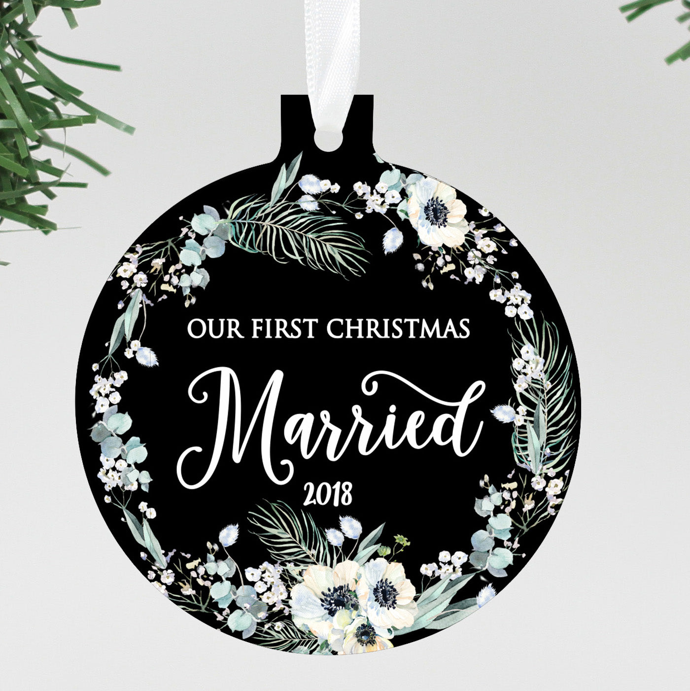 Our first best sale christmas ornament 2018