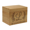 Custom Engraved Recipe Box, Personalized Recipe Box, mother's day gift