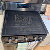 Custom Ottoman Tray, Personalized Stove Top Cover, Noodle board, "Stewarts"