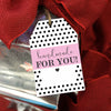 Reusable Gift Tags "Handmade for You" (Set of 5)