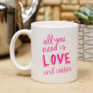 Ceramic Mug "Love & Coffee"