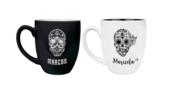 day of the dead mug set