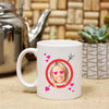 Custom Valentine Bullseye Photo Mug, Personalized Photo Mug, Custom Mug, Picture Mug, Custom Coffee Mug, Personalized Coffee Mug, Personalized Photo Mug