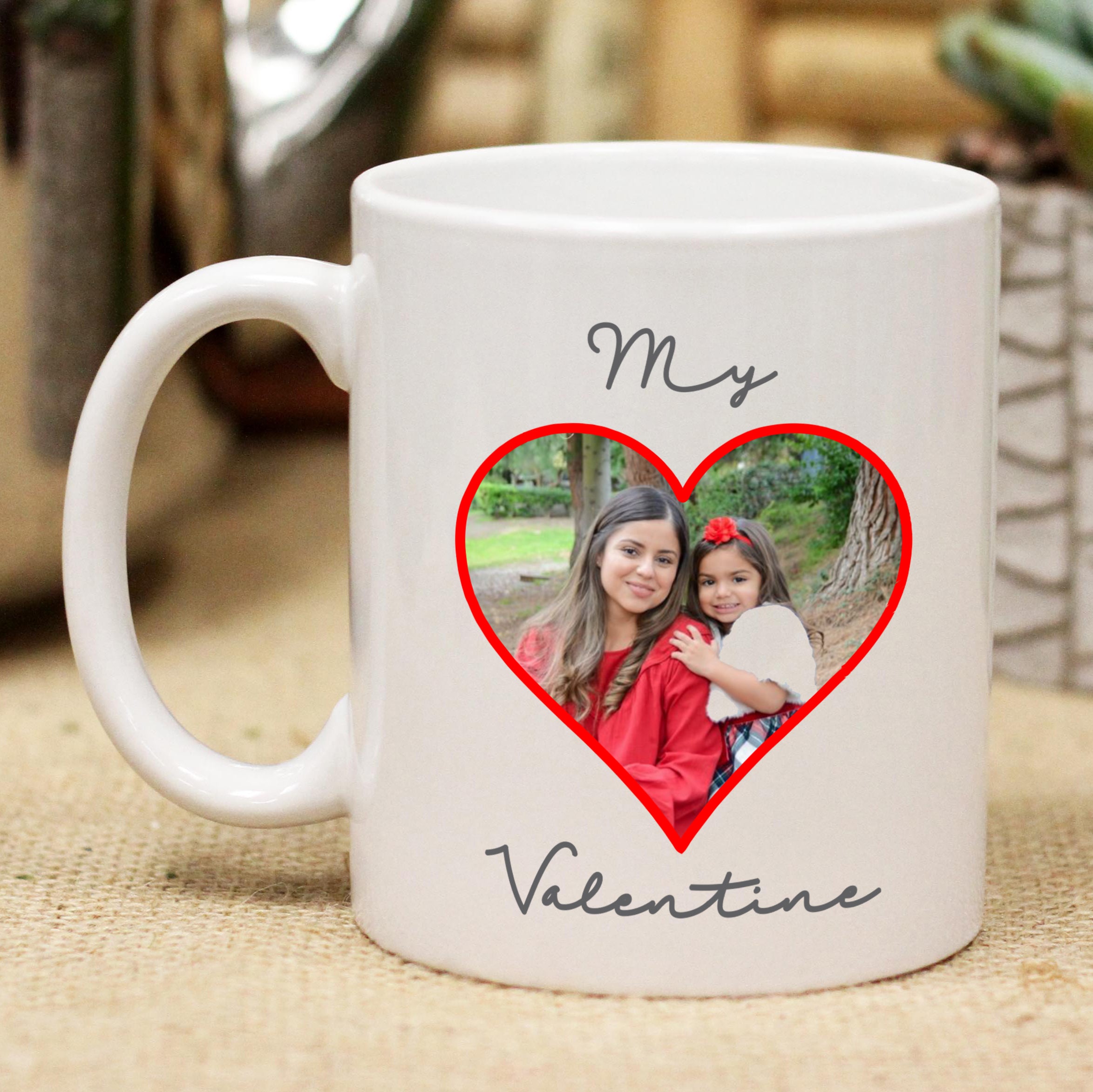 Custom My Valentine Photo Mug, Personalized Photo Mug, Custom Mug, Picture  Mug, Custom Coffee Mug, Personalized Coffee Mug, Personalized Photo Mug