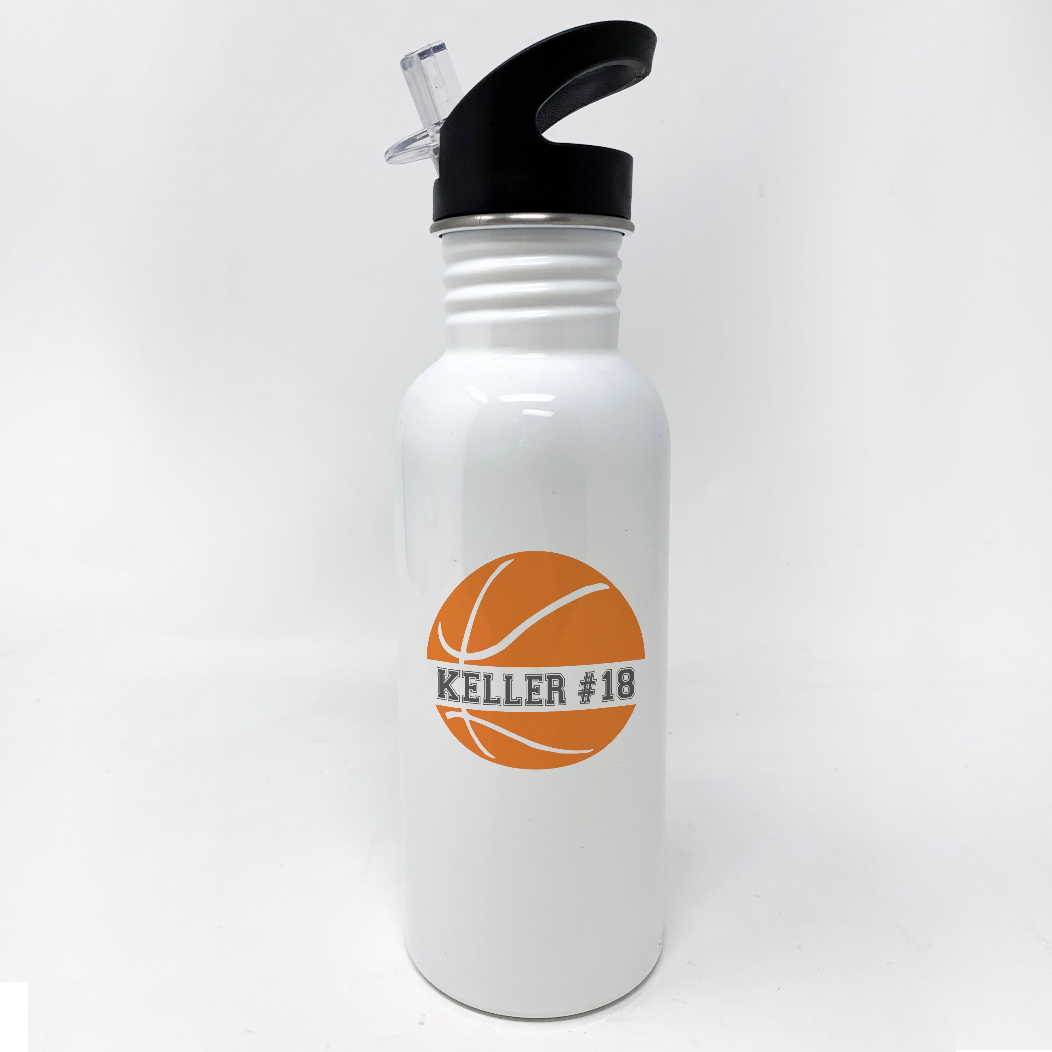 Personalized Basketball Water Bottle