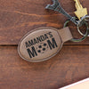 Personalized Engraved Genuine Leather Key Chain