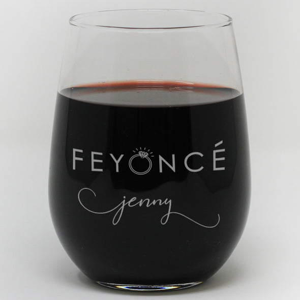 Feyonce Wine Glass