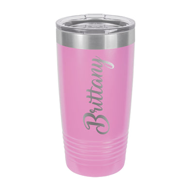 Insulated Cup, Insulated Thermos, Travel Cup, Personalized Cup, Custom Thermos "Brittany"