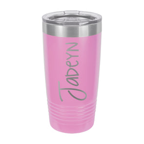 Insulated Cup, Insulated Thermos, Travel Cup, Personalized Cup, Custom Thermos "Jadeyn"