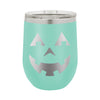 Halloween Wine Tumbler - Jack-o-Lantern Face