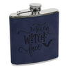 Resting Witch Face Flask, Halloween Flask, Funny Halloween Flask, Silly Halloween Flask