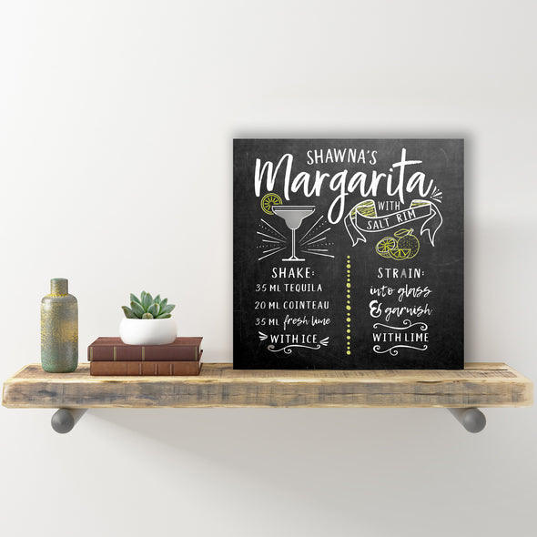 How To Make A Margarita Sign
