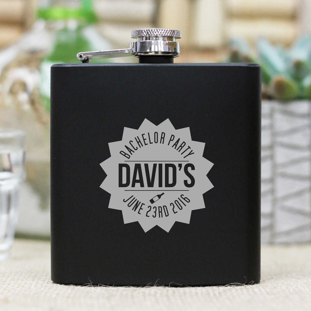 Personalized Flask for Groomsman Proposal, Fathers Day, Bachelor Party Gifts.  US Flag, Gift for Dad, Husband, Him, Best Man Gift, Officiant - Etsy