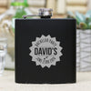 Personalized Flask - "David's Bachelor Party"