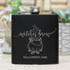Personalized Flask - "Witches Brew"