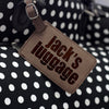 "Jack's Luggage" Personalized Leather Luggage Tag