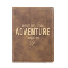 Personalized Passport Cover, Engraved Passport Cover, Custom Passport Holder, "And so the adventure begins"