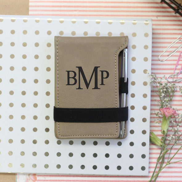 Personalized Initial Notepad, Journal
