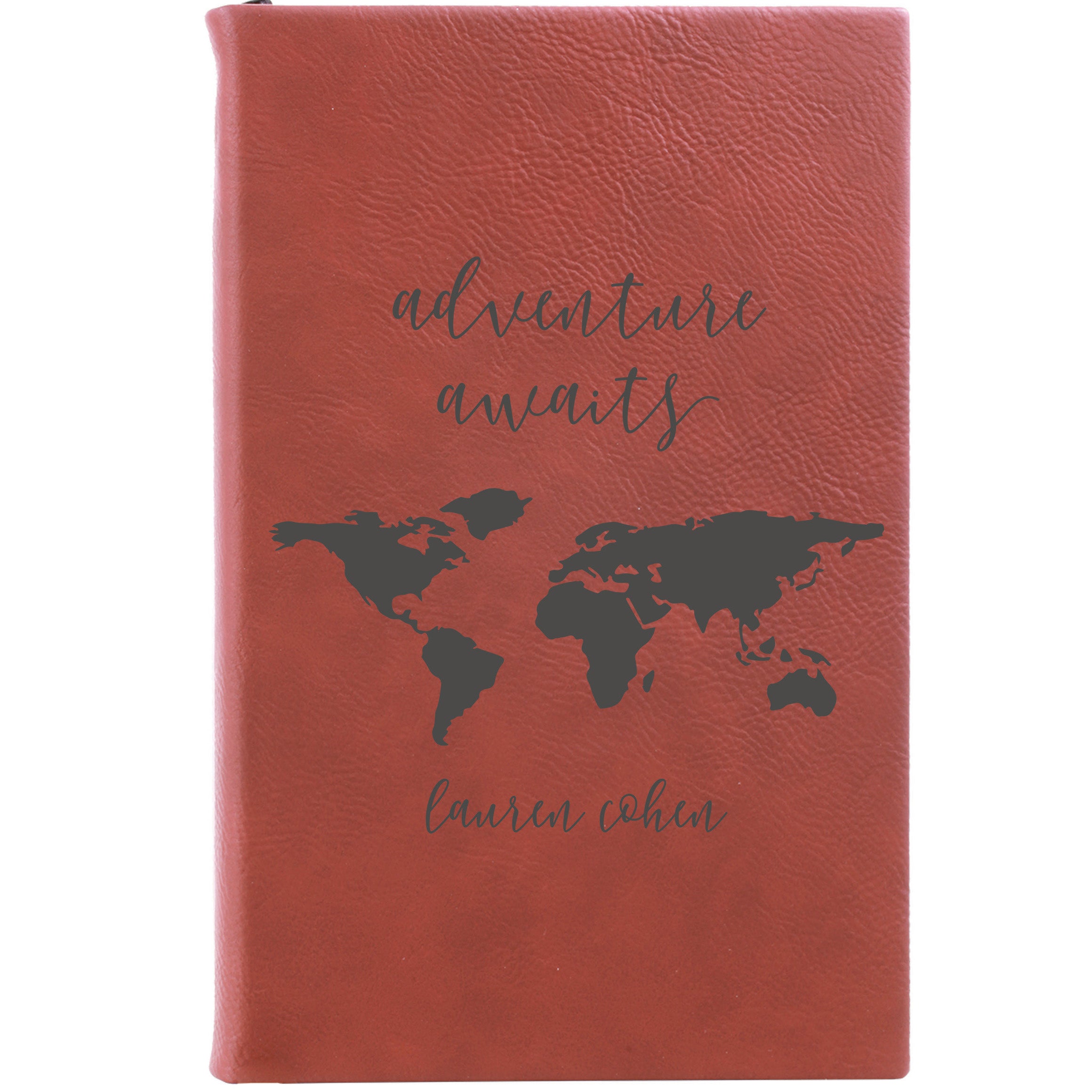 Adventure Awaits Personalized Teal Journal