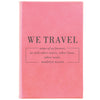 Personalized Journal - "We Travel"
