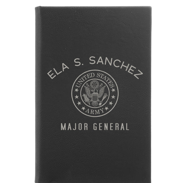 Personalized Journal - "Major General Army"