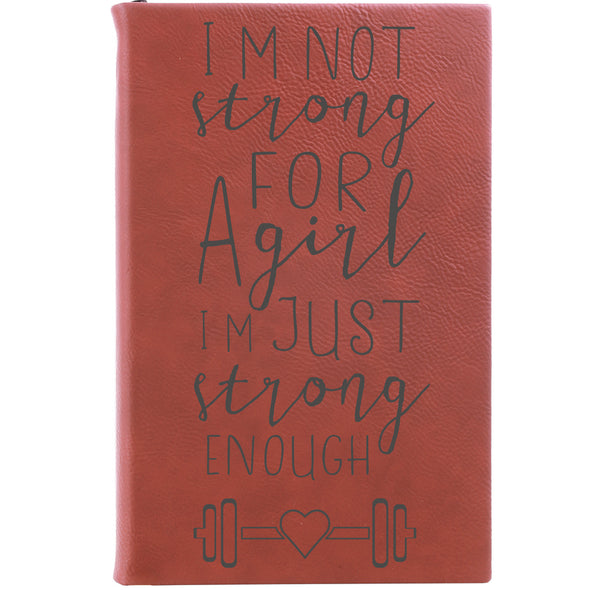 Personalized Journal - "Strong Enough"