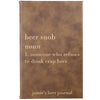 Personalized Journal - "Beer Snob"