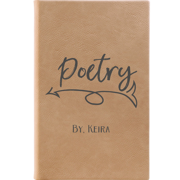 Personalized Journal, Notebook Poetry