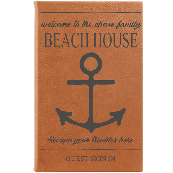 Personalized Journal - "Welcome To The Beach House"