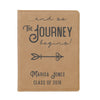 Custom Passport Holder, "... and so the journey begins"