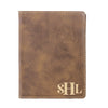 Engraved Passport Cover, Custom Passport Holder, "SHL"