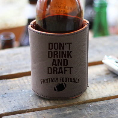 Football Don&rsquo;t Drink & Draft, Beverage Holder