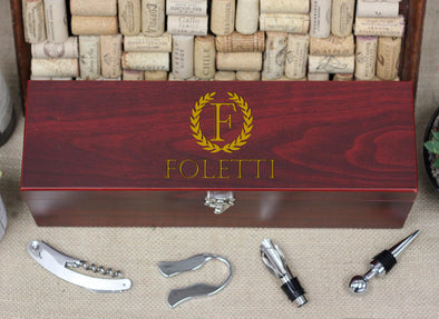 Wine Box with Tools, Foletti