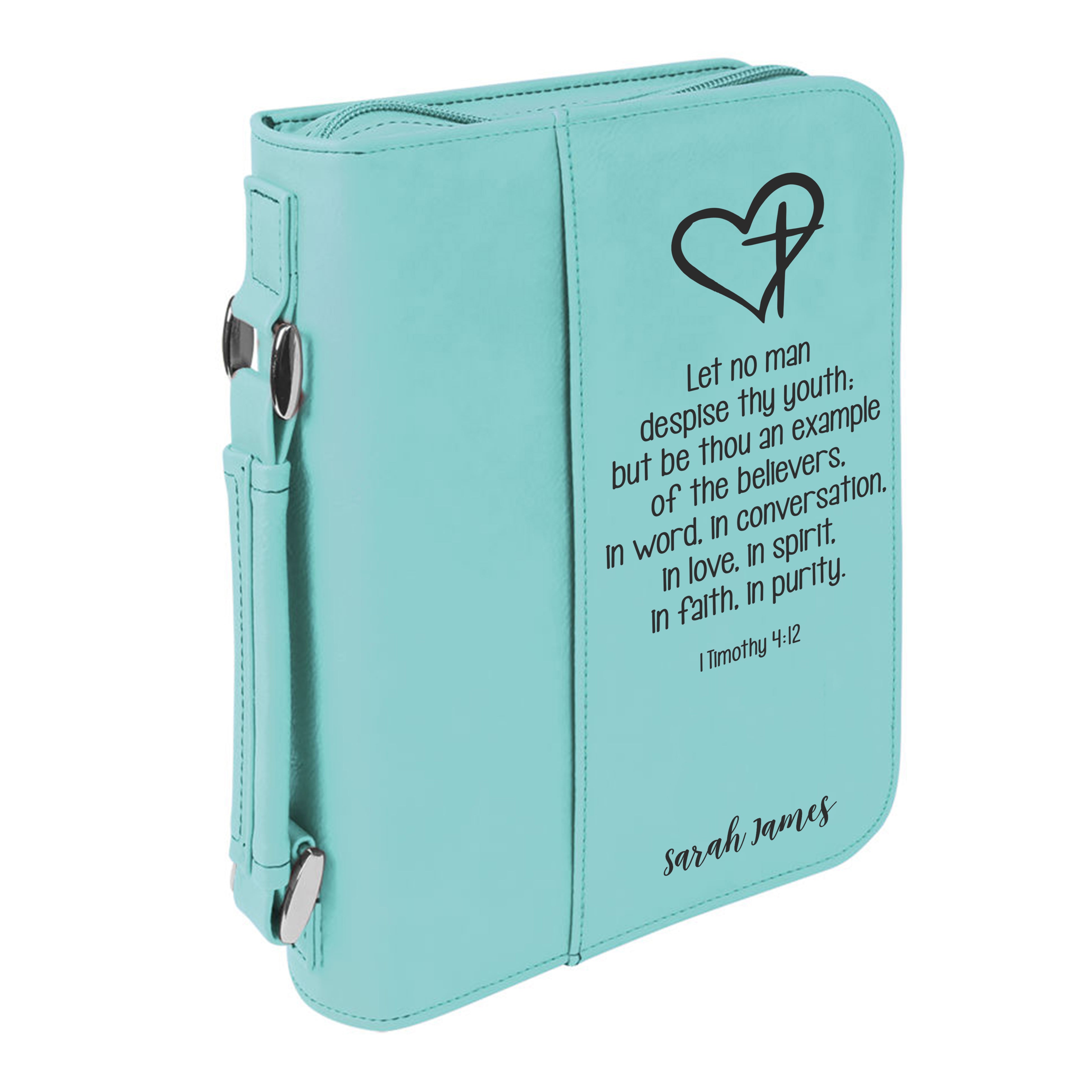Bible Cover Case for Women - Minimalist Design Debossed Bible