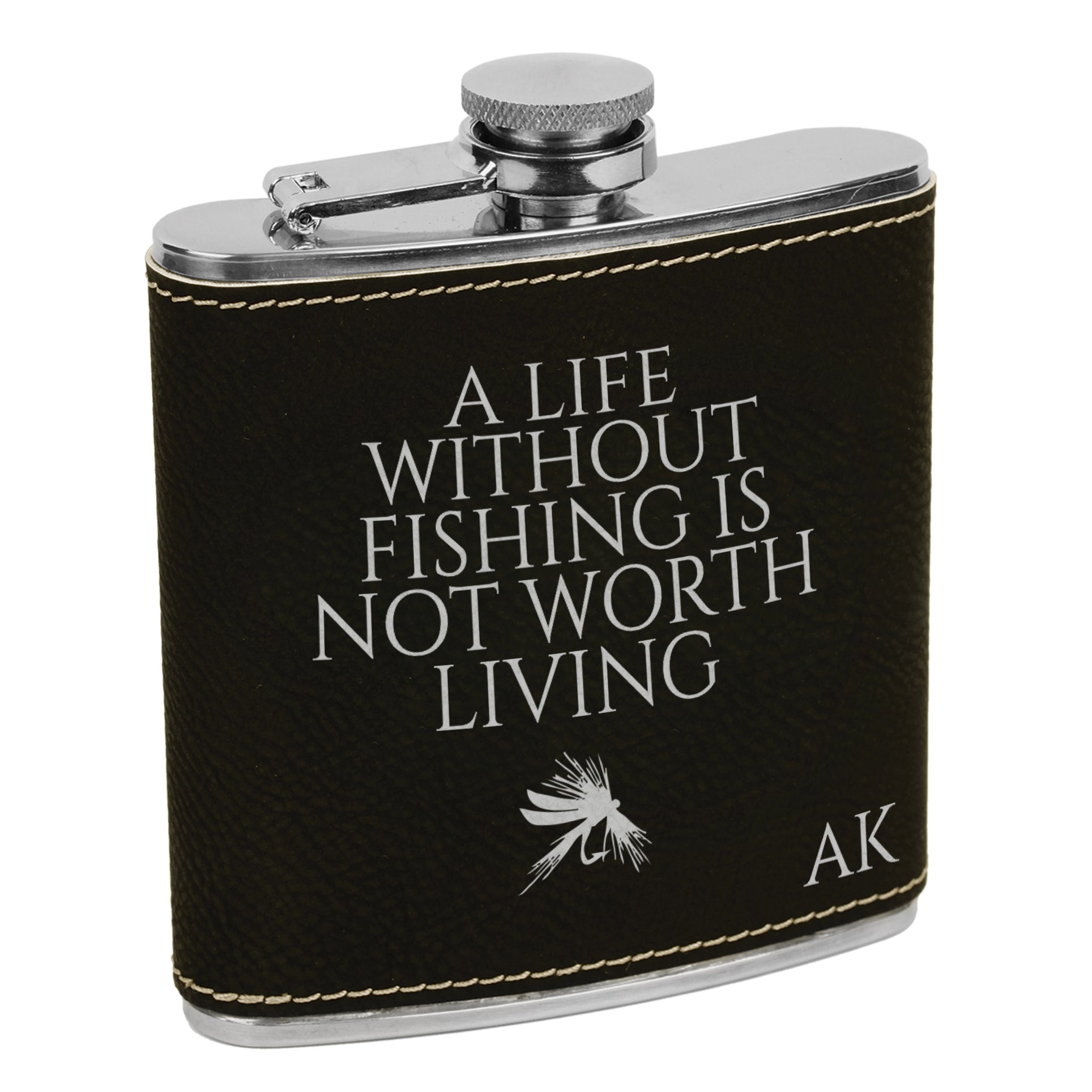 Life Without Fishing Flask, Fisherman Flask, Flask for Fishing, Fishin –  Stamp Out