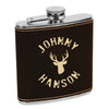 Deer Flask, Custom Name Flask, Hunting Flasks, Custom Flask, Personalized Flask