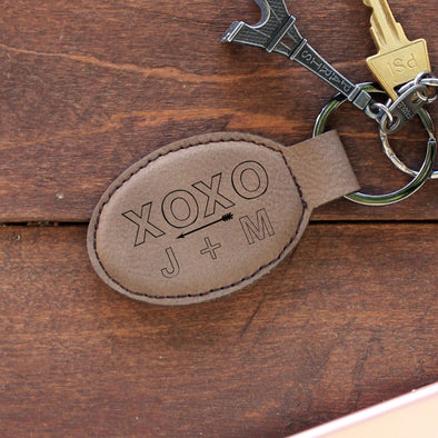 Personalized Engraved Genuine Leather Key ChainPersonalized Engraved Genuine Leather Key Chain