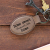 Personalized Engraved Key Chain - "Home Sweet Home"