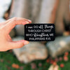 Wallet Note Insert - I Can Do All Things