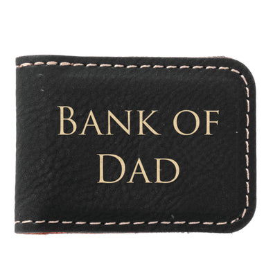 Bank Of Dad Money Clip