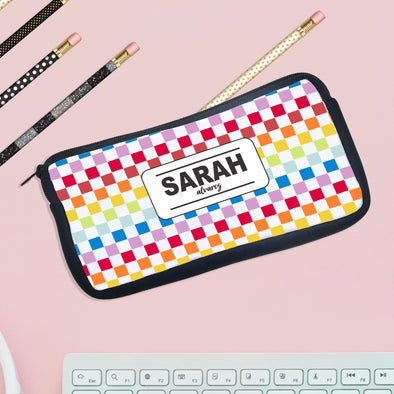 Personalized Pencil Case, Custom Pencil Case, Pencil Bag, "Sarah Alvarez"