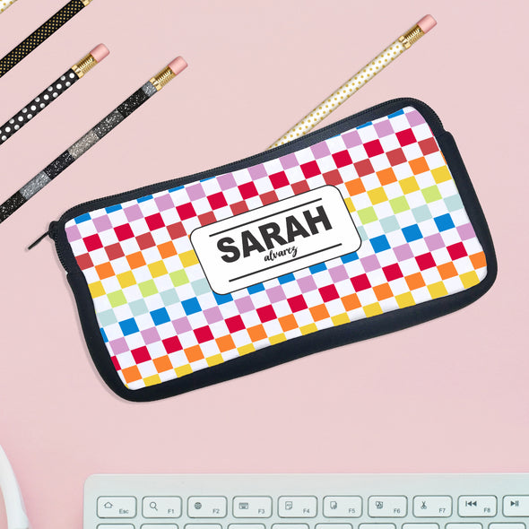 Personalized Pencil Case, Custom Pencil Case, Pencil Bag, "Sarah Alvarez"