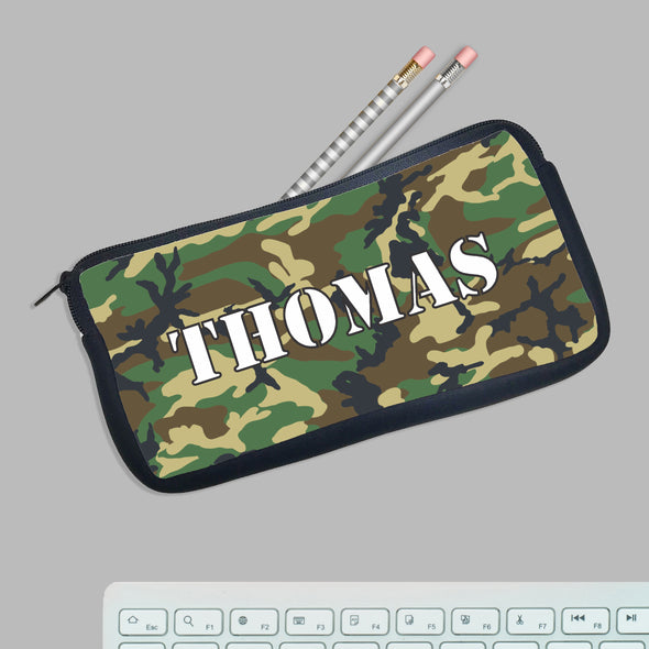 Personalized Pencil Case, Custom Pencil Case, Pencil Bag, "Thomas"